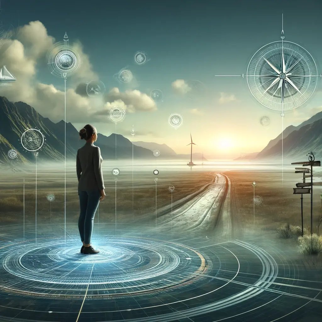 DALL·E-2024-04-12-22.47.07-Create-an-image-that-conveys-the-concept-of-strategic-leadership-and-awareness.-The-image-should-depict-a-serene-and-focused-individual-in-a-leadershi